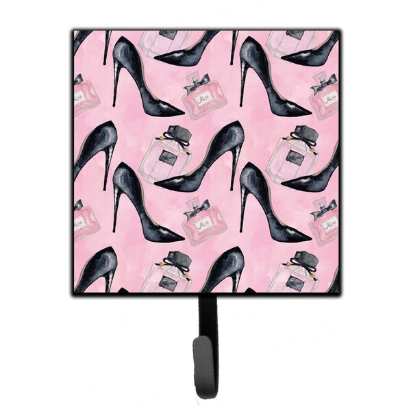 Carolines Treasures Fashion Diva Shoes and Perfume Leash or Key Holder, 4.25 x 1 x 7 in. BB7507SH4 - main